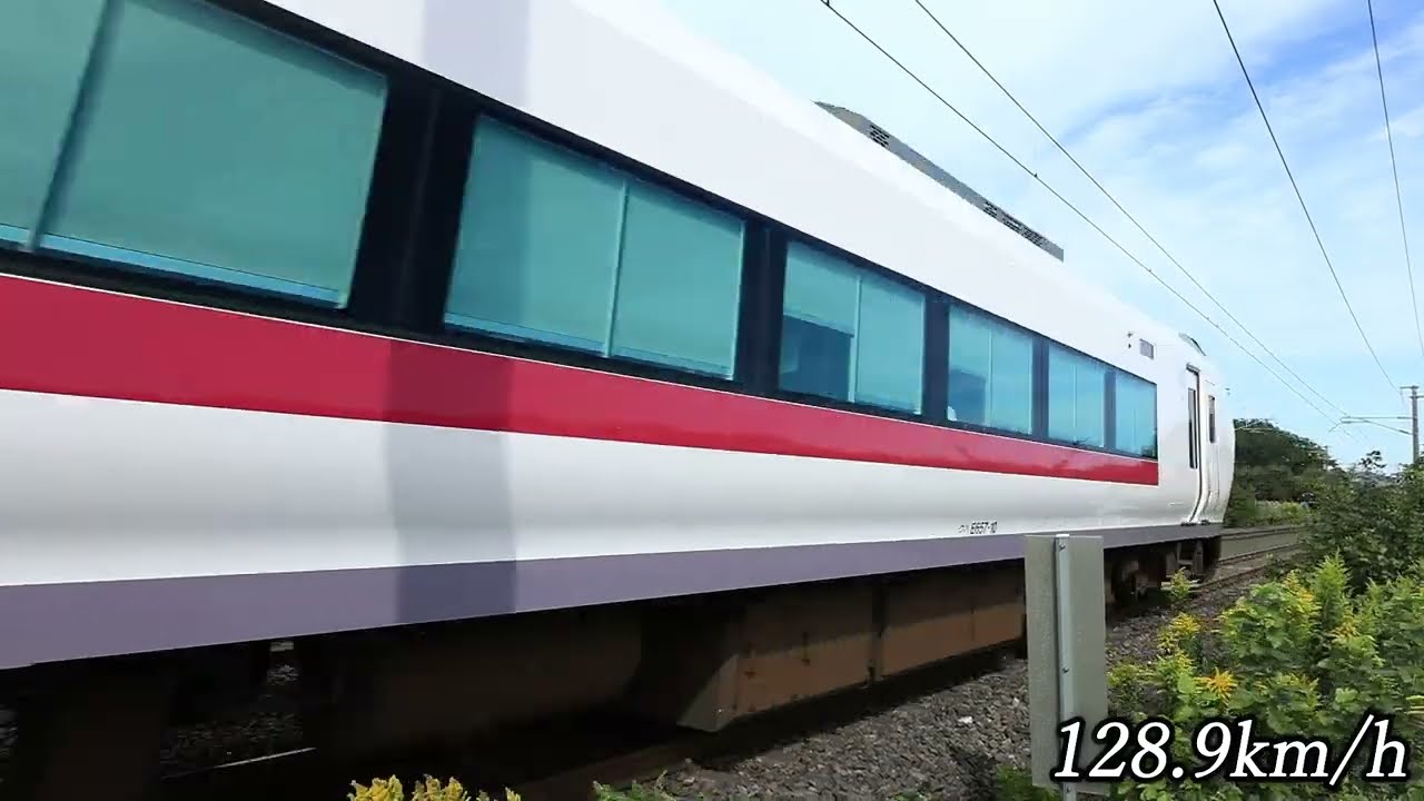 【懐かしの塗装が豪快に走る！】常磐線 125km/h超限定のリバイバル塗装多め高速通過集