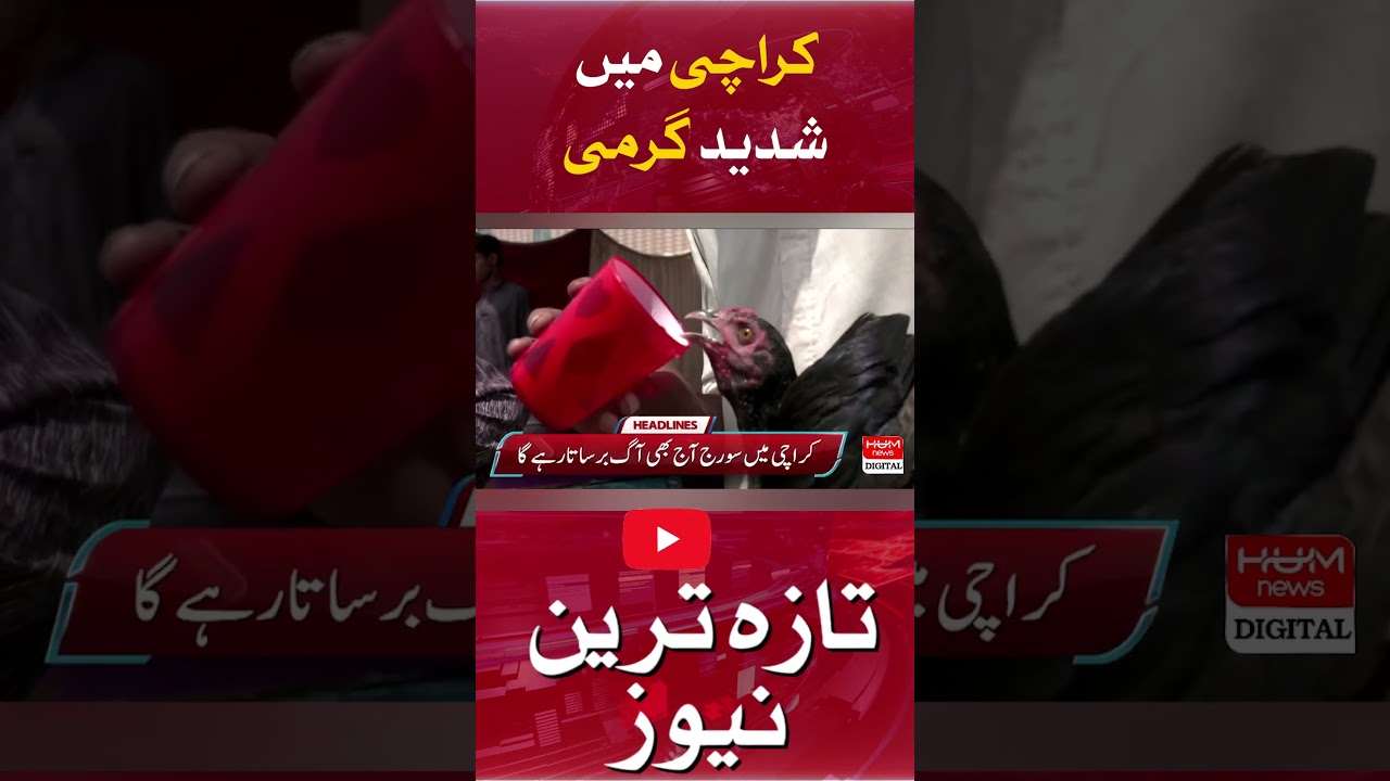 Extreme Heat In Karachi..Heat Wave Alert In Karachi.!! | HUM News