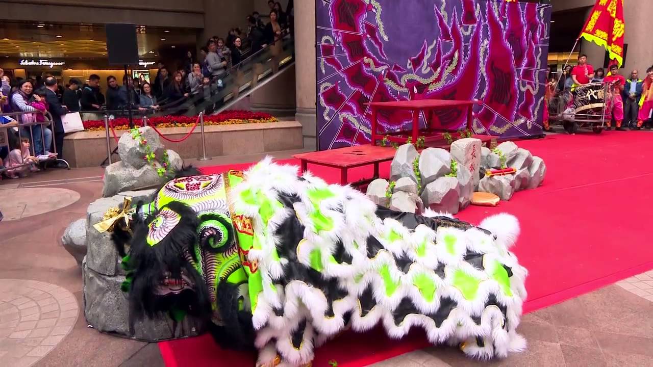 時代廣場「一代醒獅」展覽 - 獅劇  趙子龍百萬軍中救阿斗 20150214