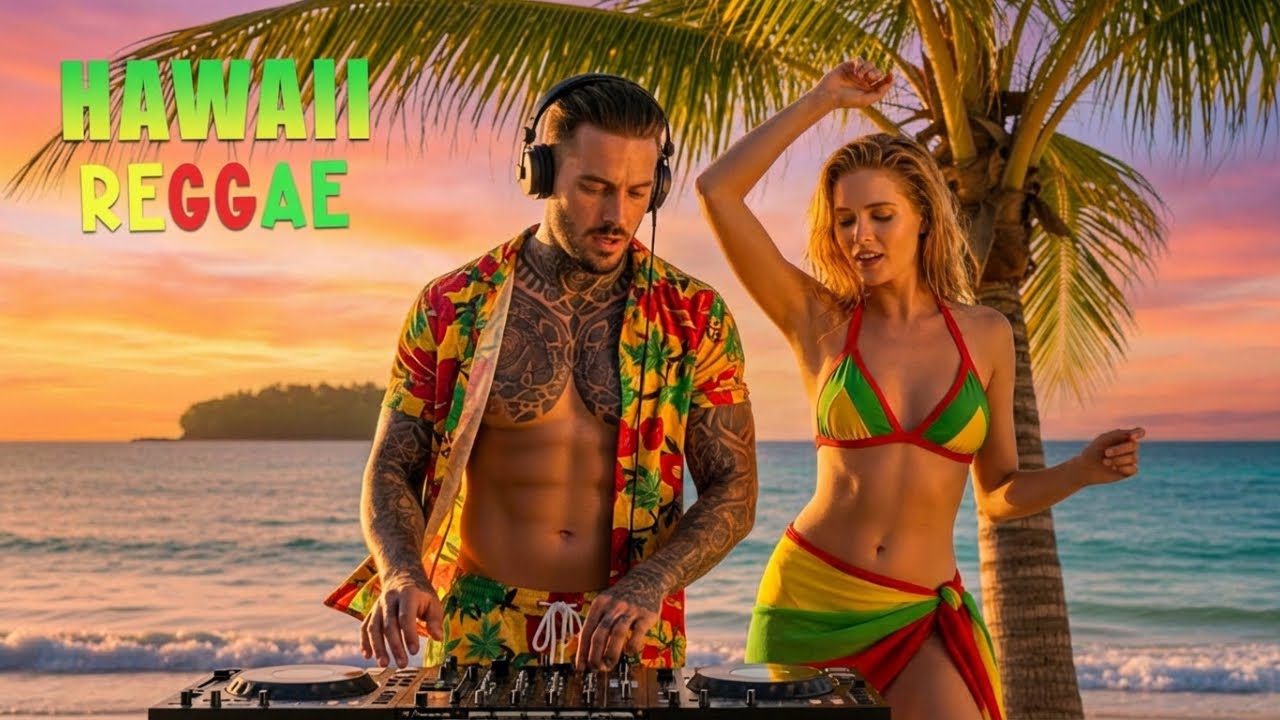 🌞 Aloha Reggae Chill Mix – Hawaiian Tropical Music for Stress Relief 🌺