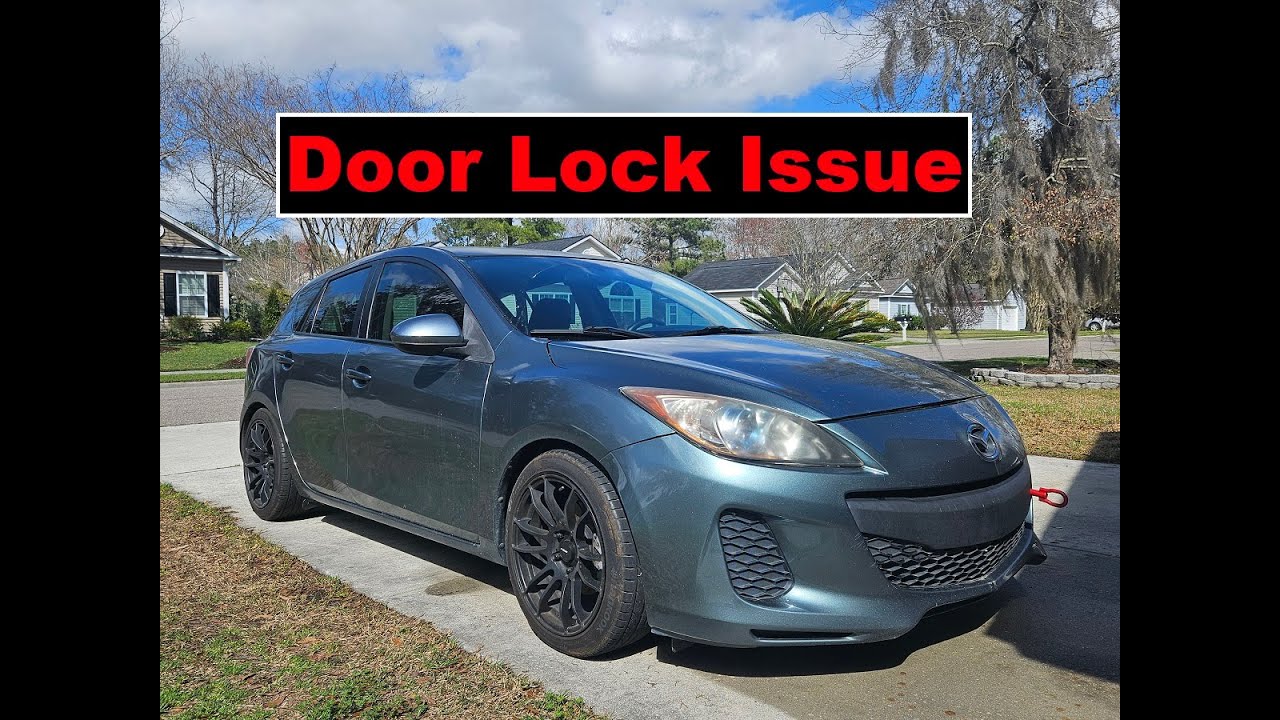 2013 Mazda 3 Door Lock Issue #mazda #mazda3 #doorlock
