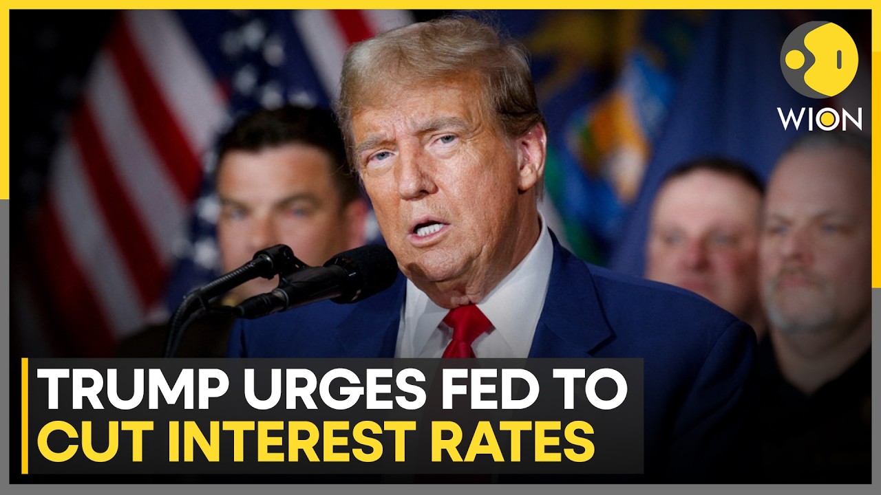 Trump Calls on Fed to Lower Interest Rates, Crude Prices Jump | WION