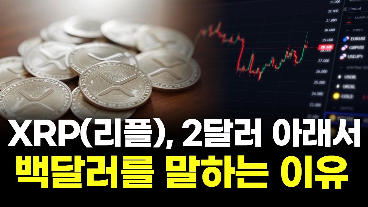 XRP리플, 2달러 아래서 백달러를 말하는 이유