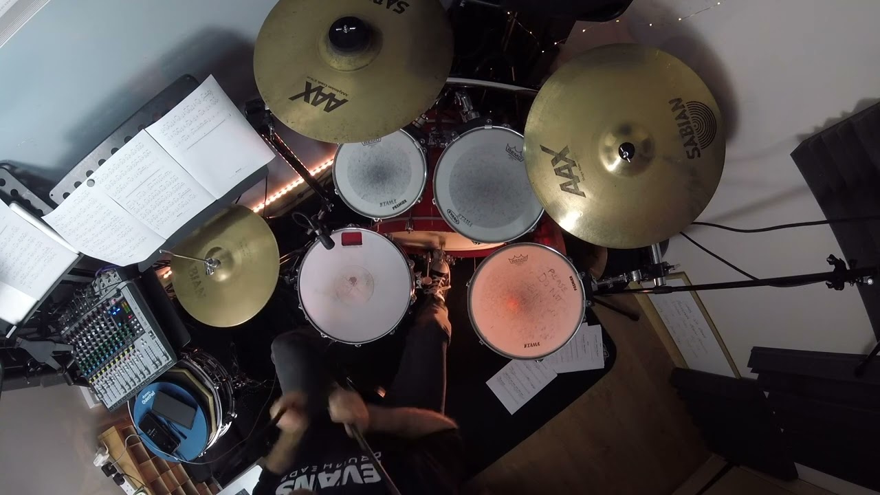 Bowling For Soup - Almost - Drumkit Sheet Music Demonstration