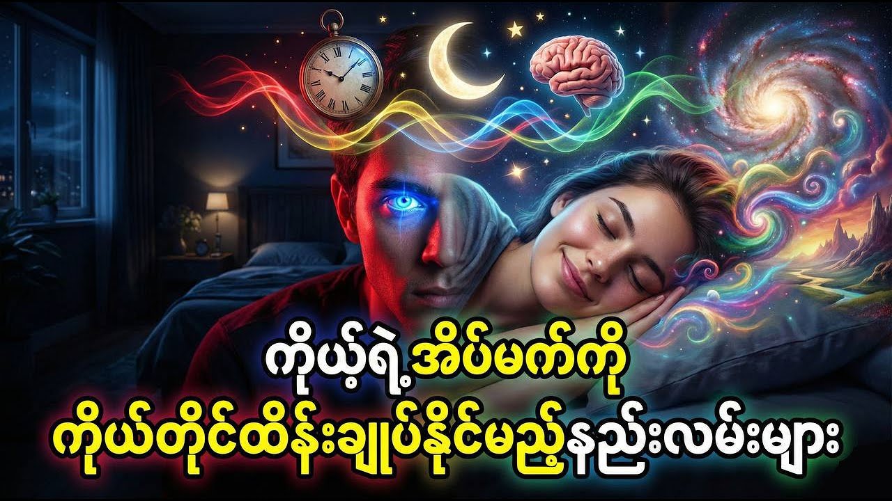 အိပ်မက်ကို စိတ်တိုင်းကျထိန်းချုပ်နိုင်မည့် နည်းလမ်းလေးသွယ် 💤