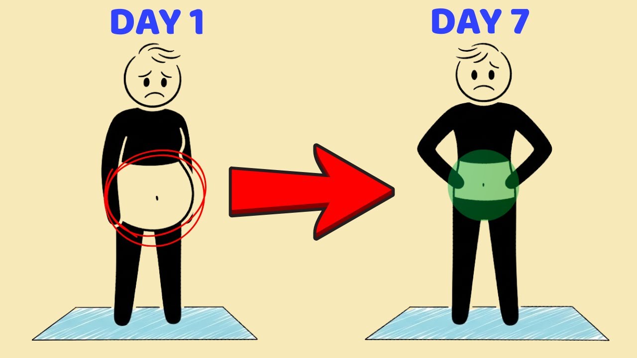 How to Lose Belly Fat in 7 WITHOUT Dieting