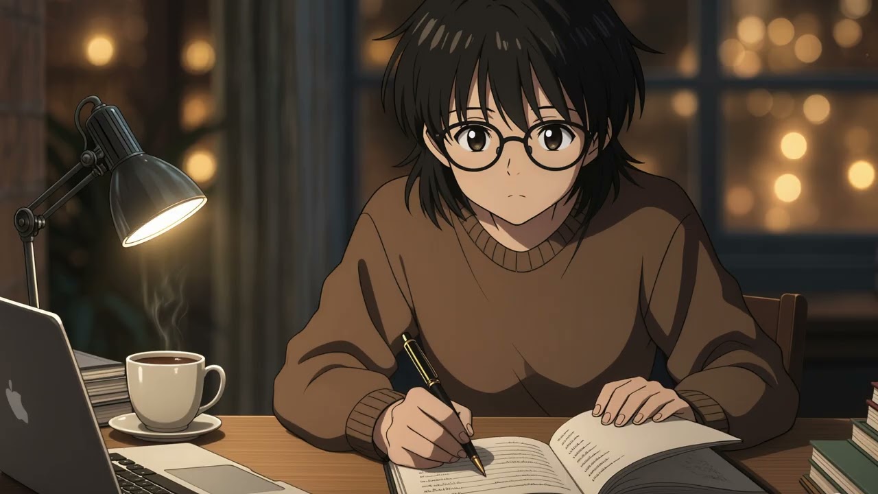 Focus Study Productivity Lofi Music | Calm Piano Relax Boost Concentration and Focus
