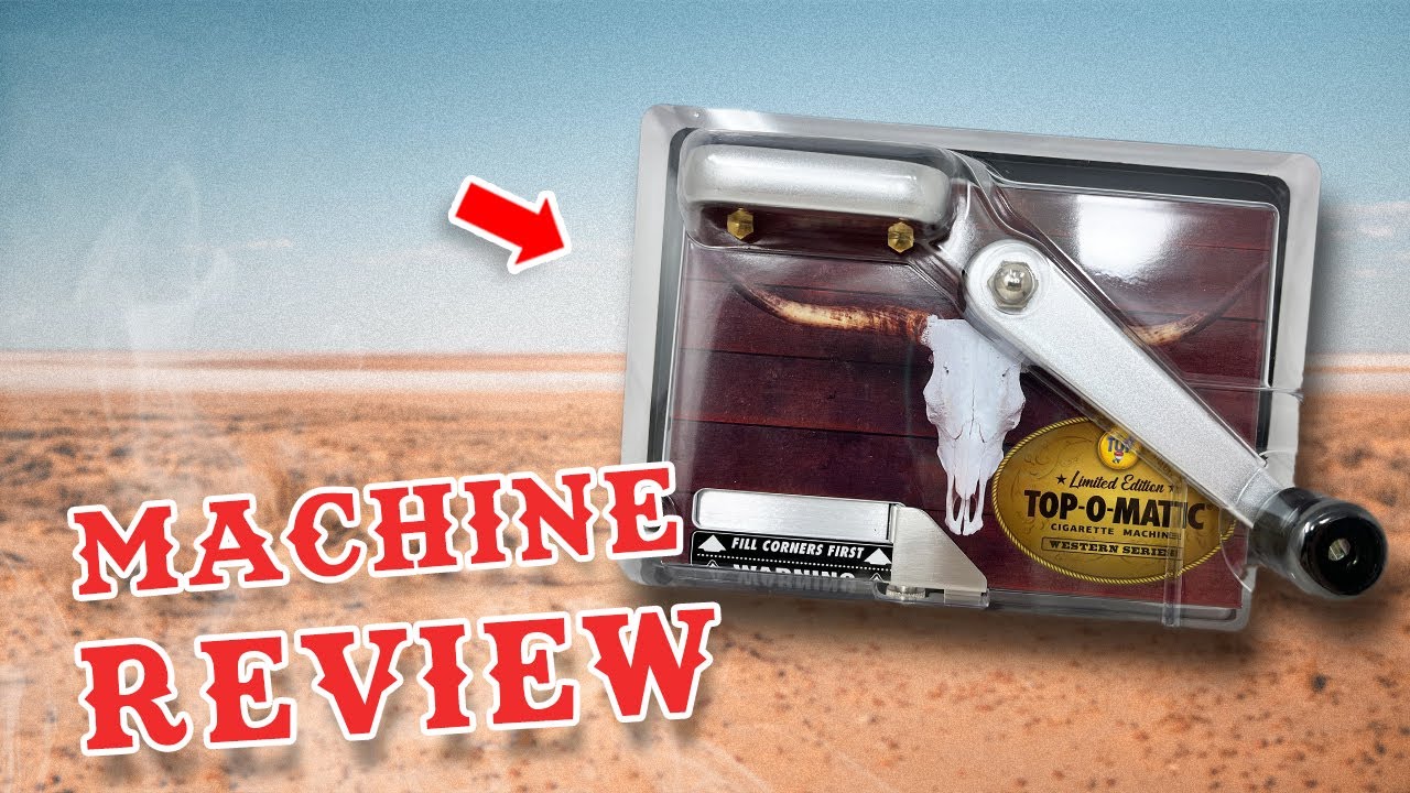 Top - O - Matic Limited Edition Cigarette Rolling Machine Review