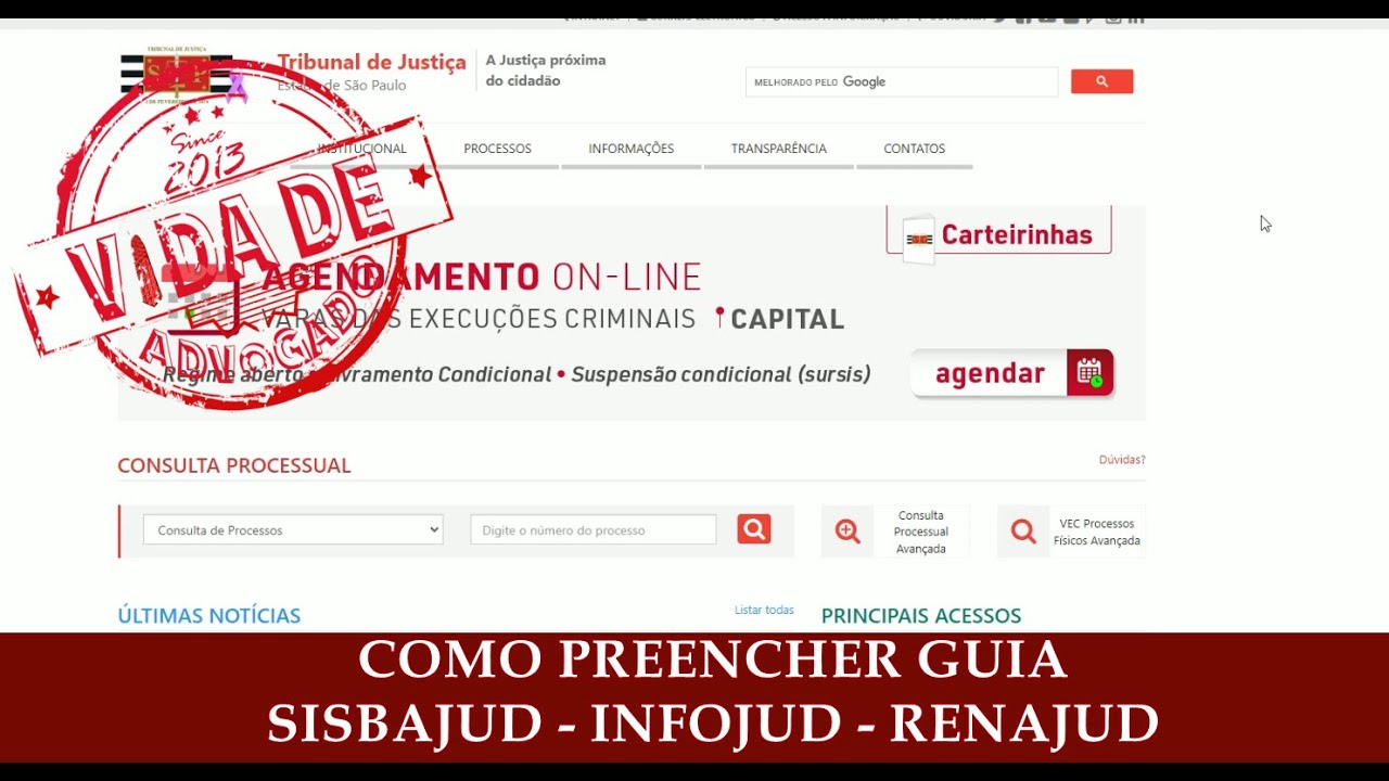 COMO PREENCHER GUIA SISBAJUD, INFOJUD E RENAJUD
