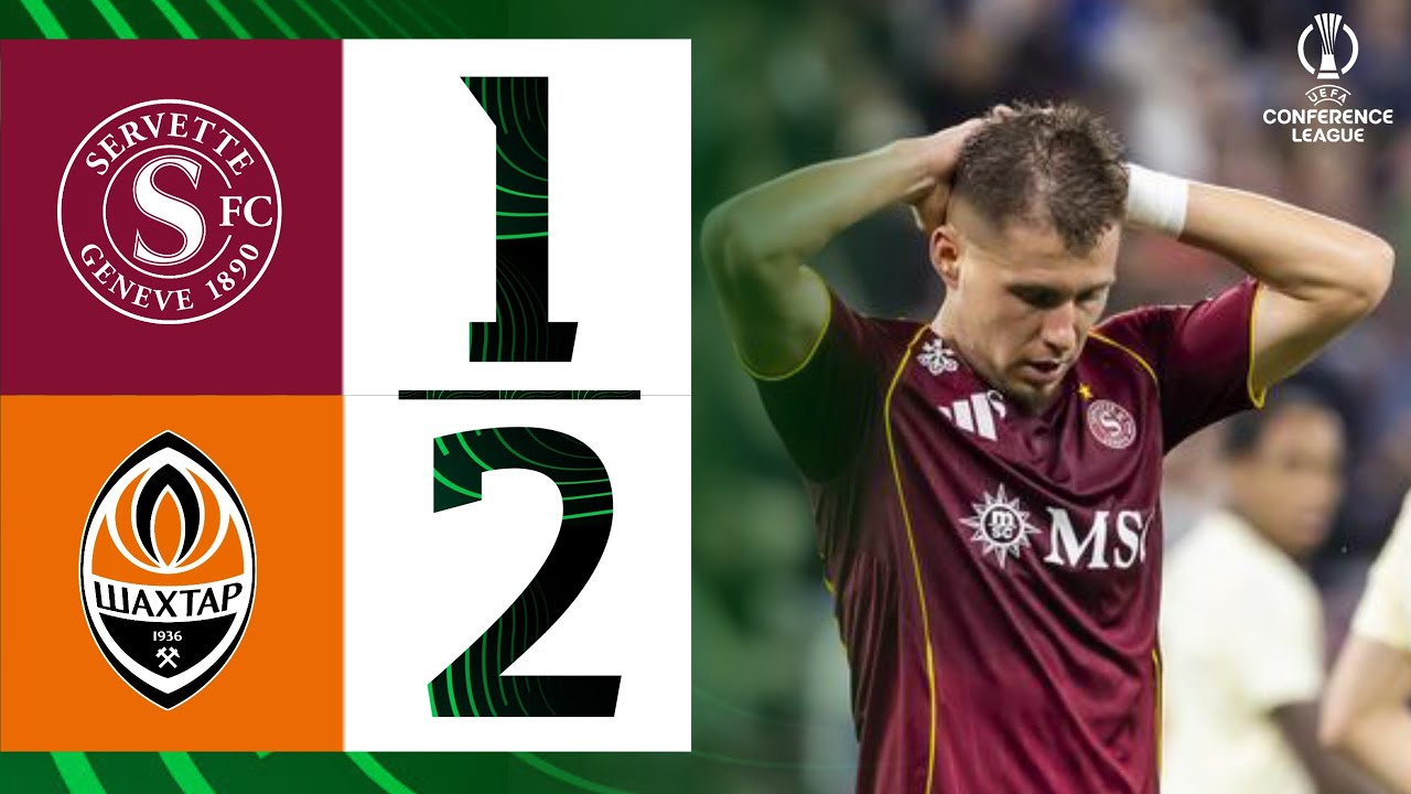 HIGHLIGHTS | Servette FC vs Shakhtar Donetsk 1:2