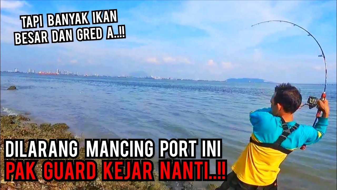 PORT MEMANCING KAKI MENEBING | UMPAN UDANG KOPEK CUKUP DAH