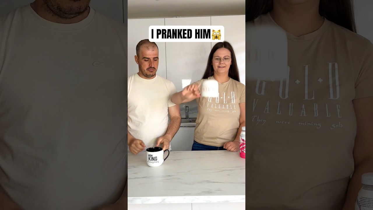 I PRANKED HIM…😁💁