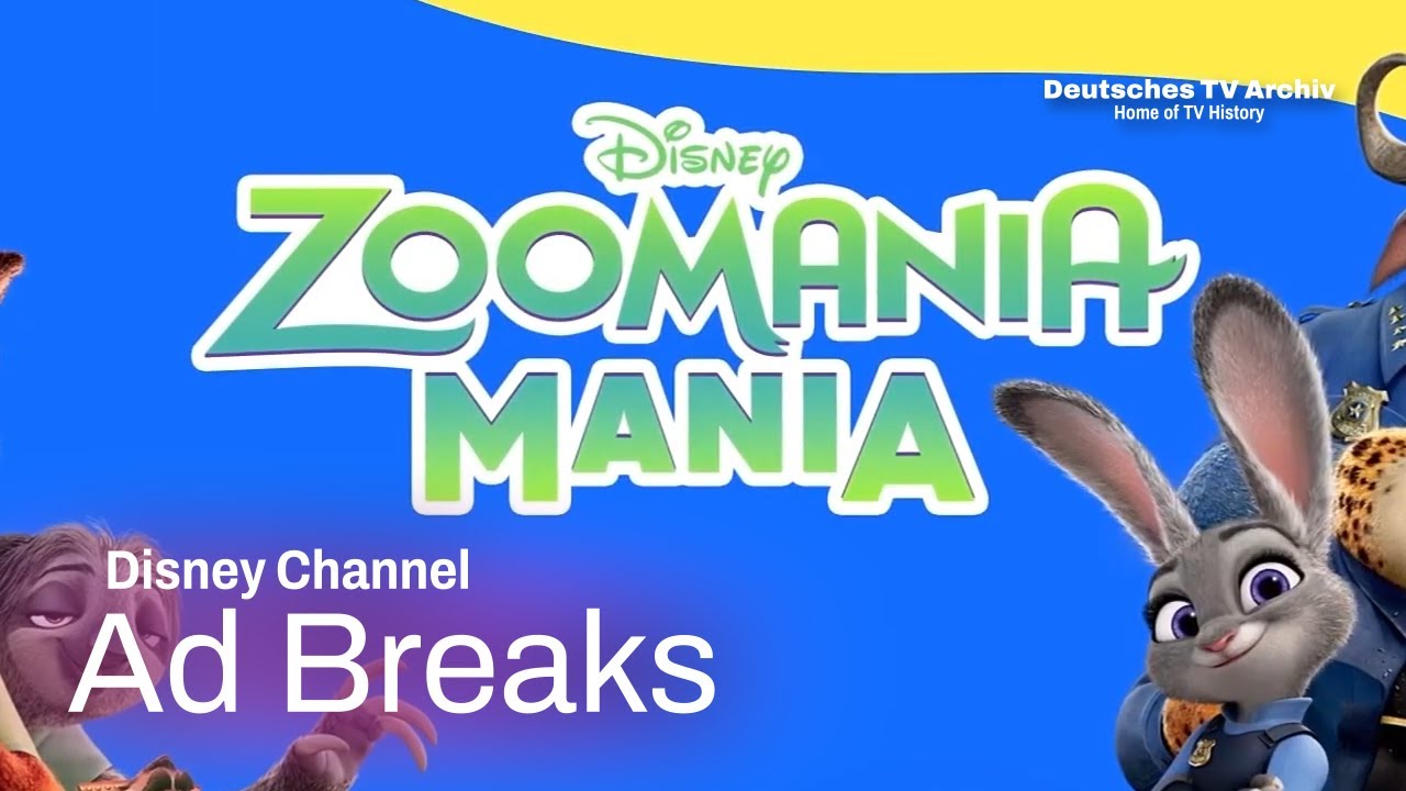 Disney Channel (Germany) - Continuity & Ad Breaks (Zoomania Mania) (13.04.2025)