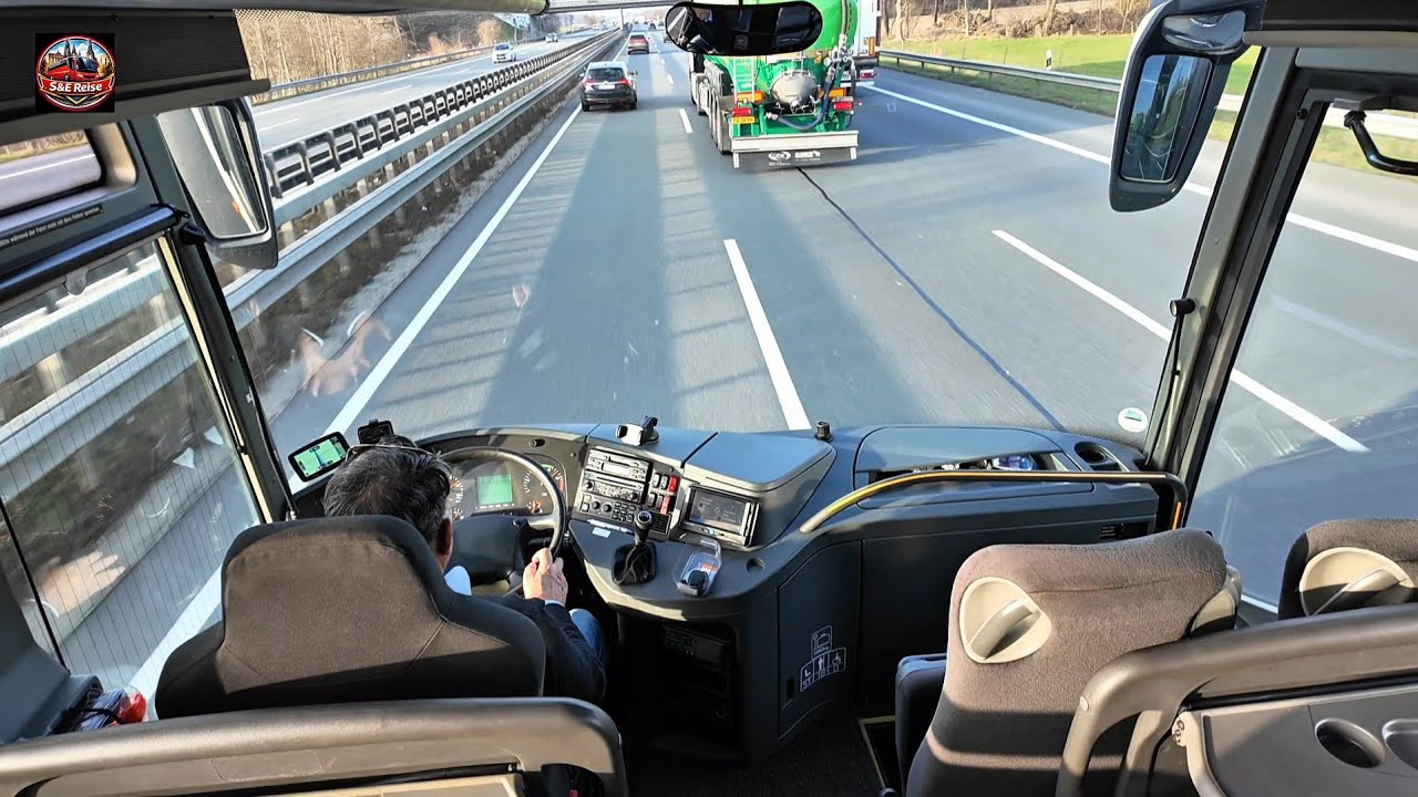 Leerfahrt von Belm nach Cloppenburg.