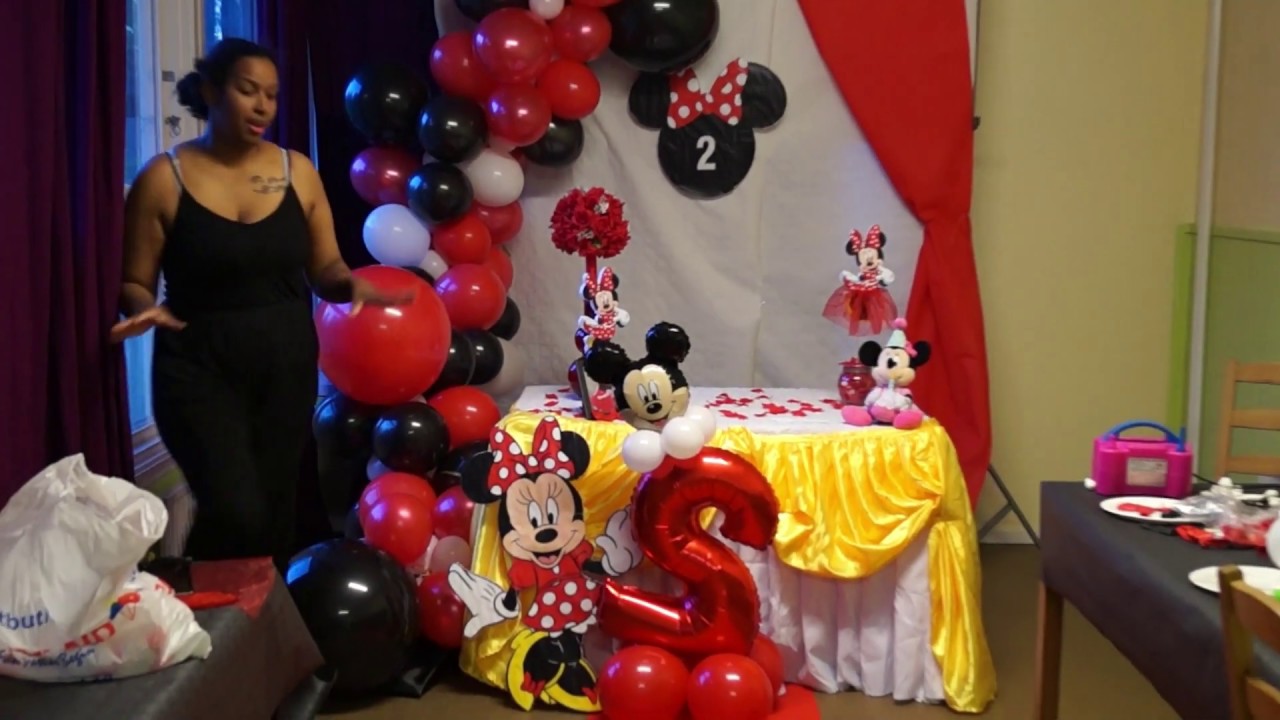 ARCO ORGANICO DE MINNIE MOUSE