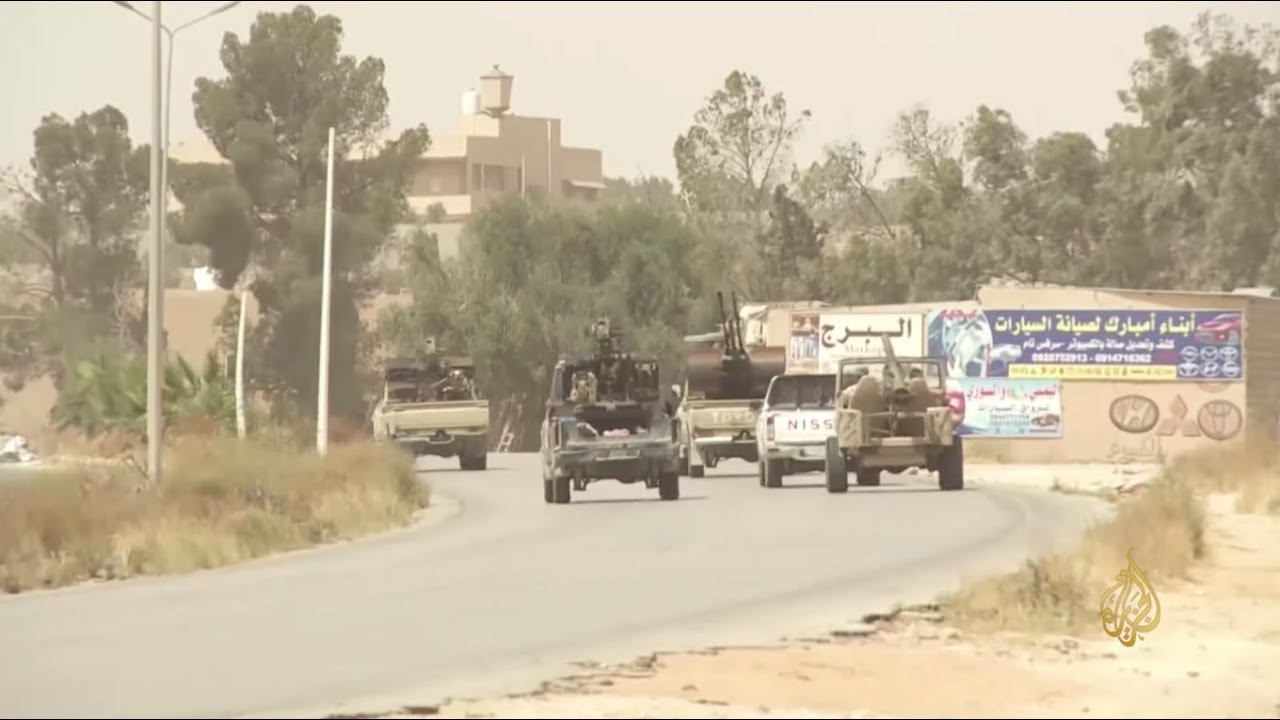🇱🇾 قوات حفتر تتقهقر أمام  قوات حكومة الوفاق