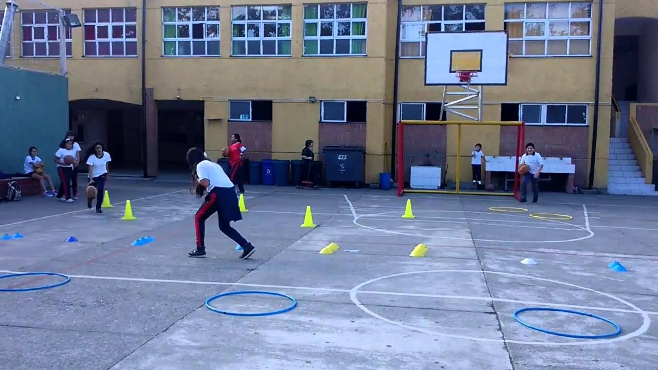 Educacion Física Circuito Basquetbol 01