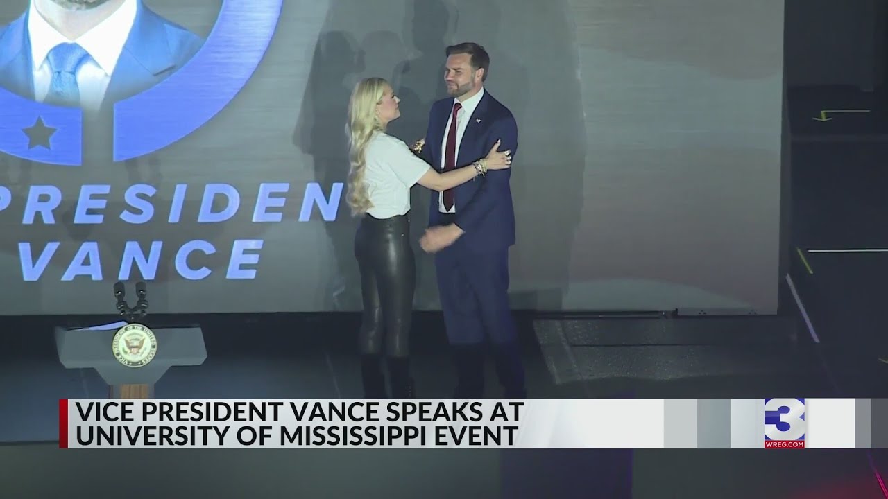 J.D. Vance, Erika Kirk at University of Mississippi