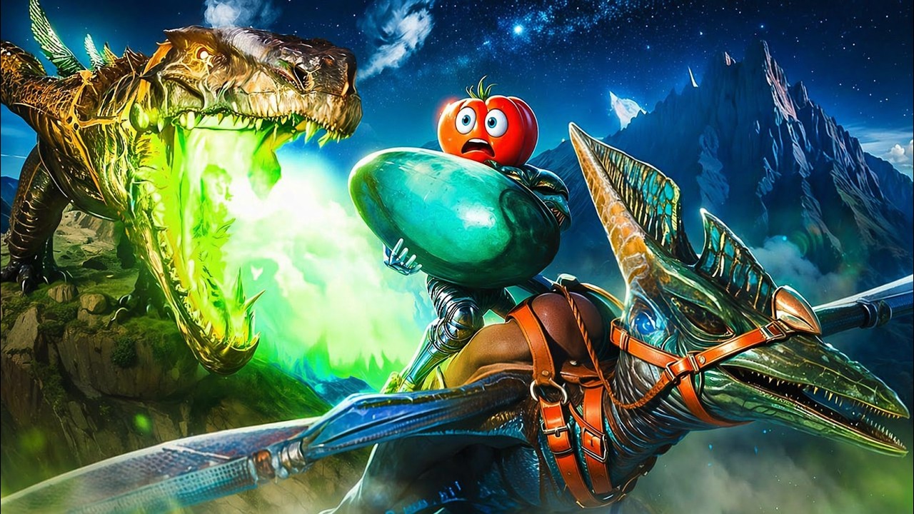 УКРАЛ ЯЙЦО ГОДЗИЛЛЫ! 😨➤ ARK: Survival Ascended
