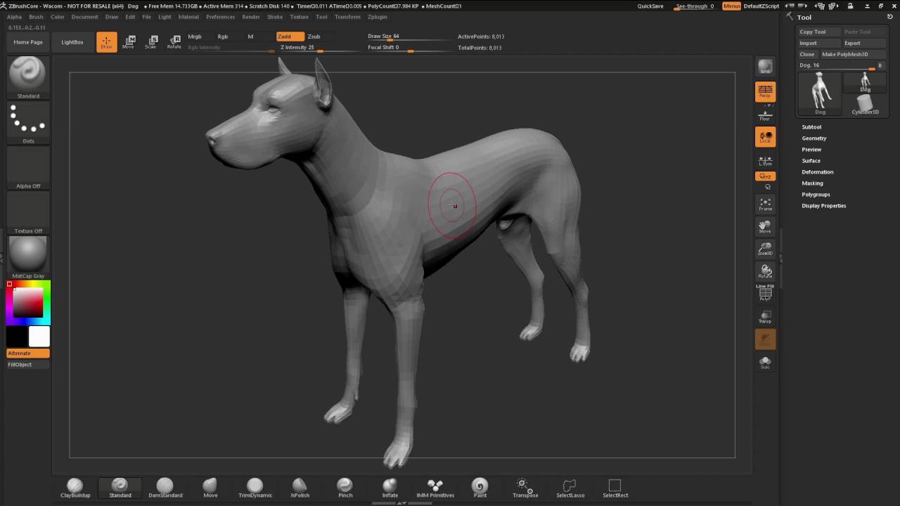 ZBrushCore - Paul Gaboury - Chapter 3 Navigating in ZBrushCore
