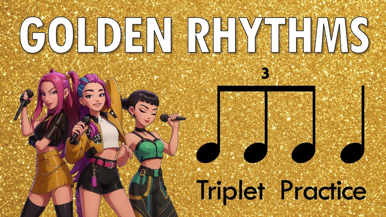 Golden | K-Pop Triplet Rhythm Practice 🇰🇷
