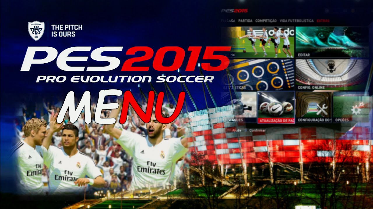 Menu PES 2015 *PS3 - #PES 2015 #1