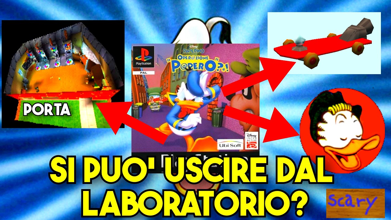 I SEGRETI del gioco diventato un MEME! | Paperino Operazione Papero PS1