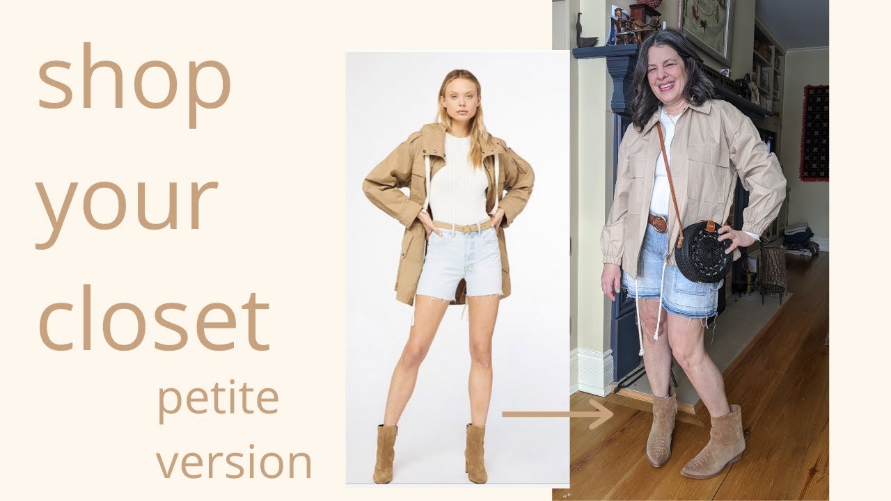 BONUS Make NEW Outfits out of OLD Clothes | Shop My Wardrobe *petite body type*