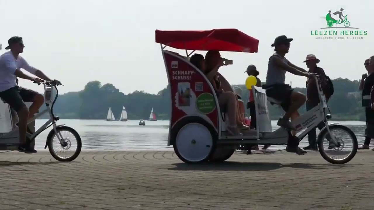 Leezen Heroes - Münsters Rikscha Helden - Werbespot 30 Sekunden