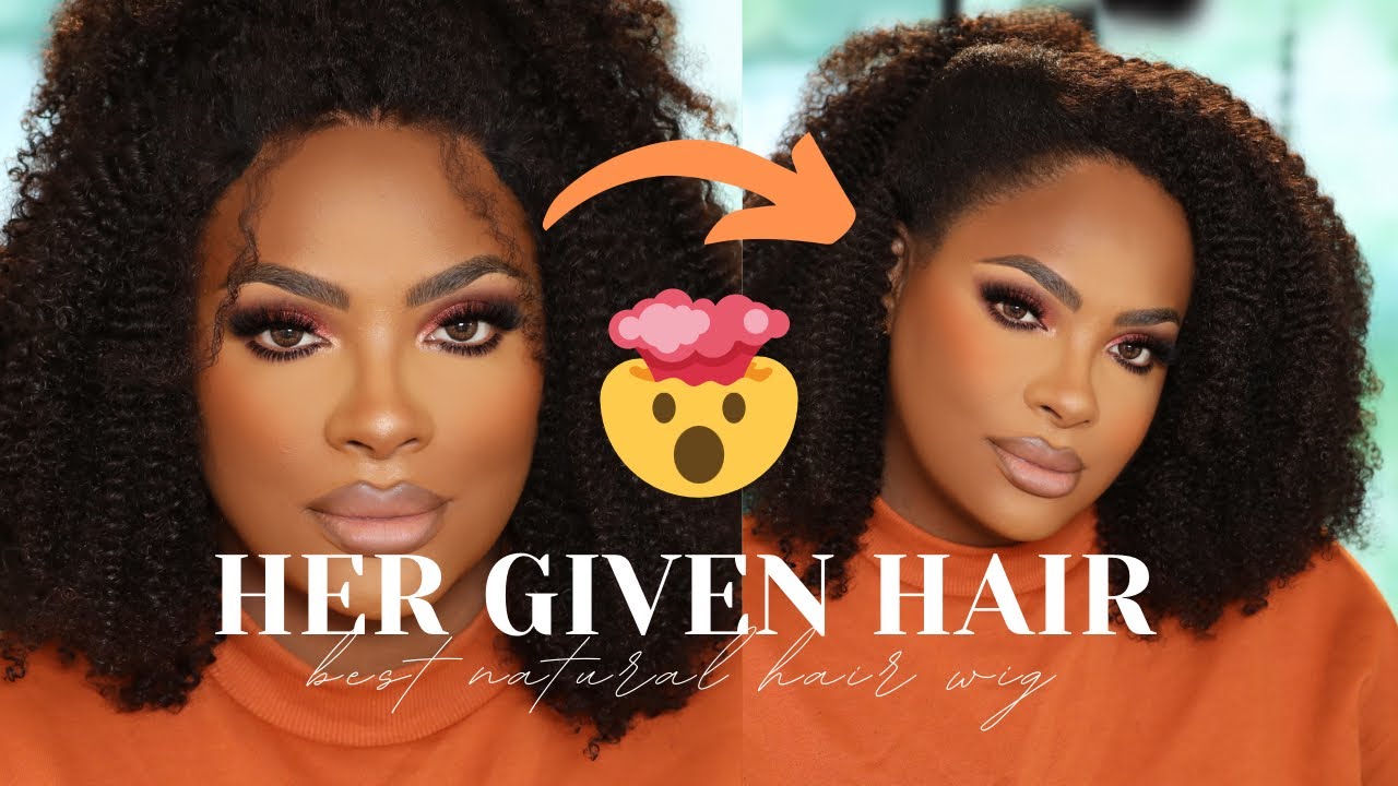 This Stunning Natural Hair Wig is a GAME CHANGER - HERGIVENHAIR