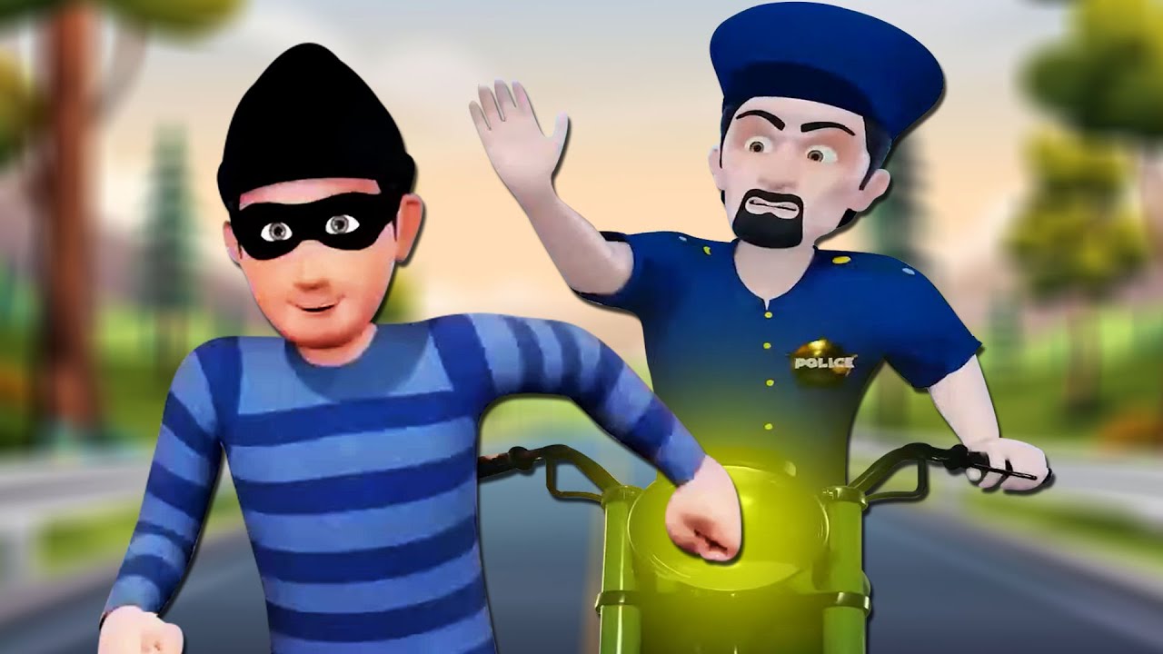 Akkad Bakkad Bambe Bo | अक्कड़ बक्कड़ बॉम्बे बो | 3D Hindi Rhymes For Kids By 
