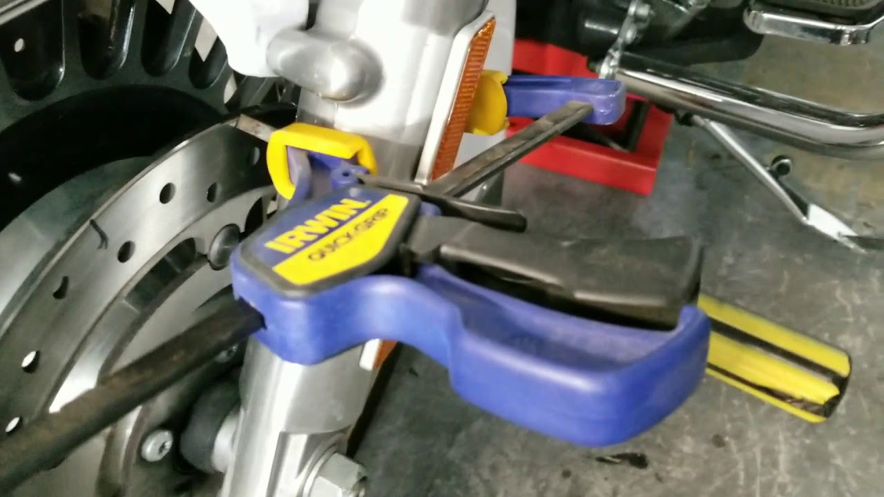 Easy Warped Motorcycle Brake Rotor Diagnosis