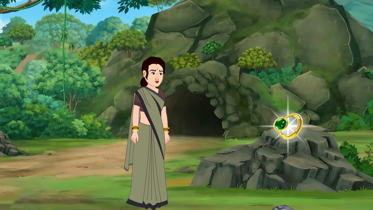 जादुई अंगूठी का रहस्य | Jadui Anguthi Ka Rahasya | Hindi Cartoon Moral Story | Fairy Tale