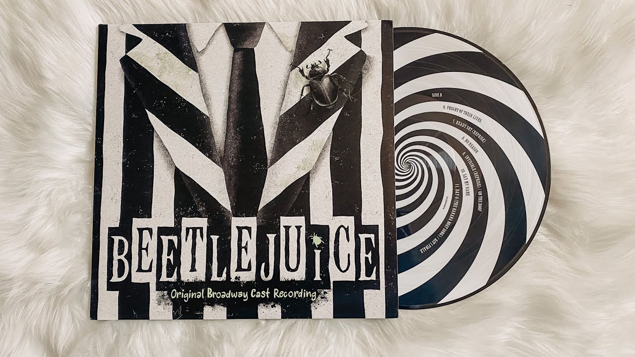 beetlejuice - original broadway cast recording (vinyl unboxing)