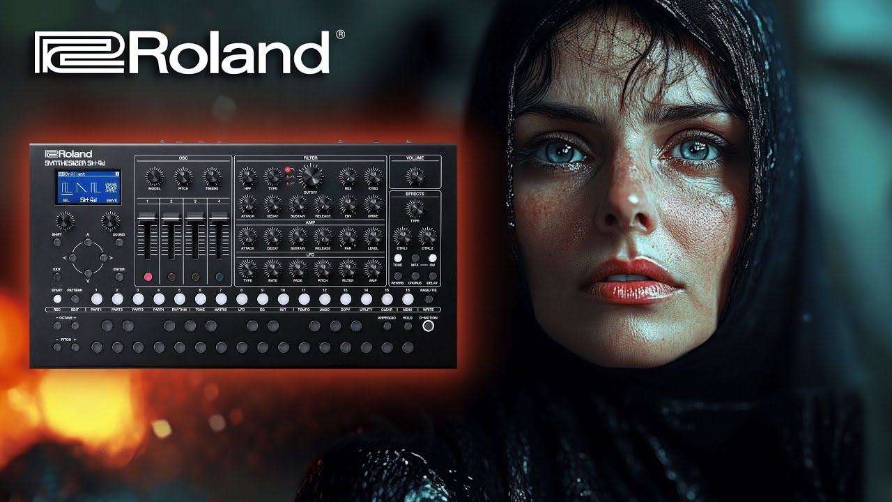 🔥 Unleash the Power of Roland SH-4D: Techno Project #6 Revealed! 🎛️