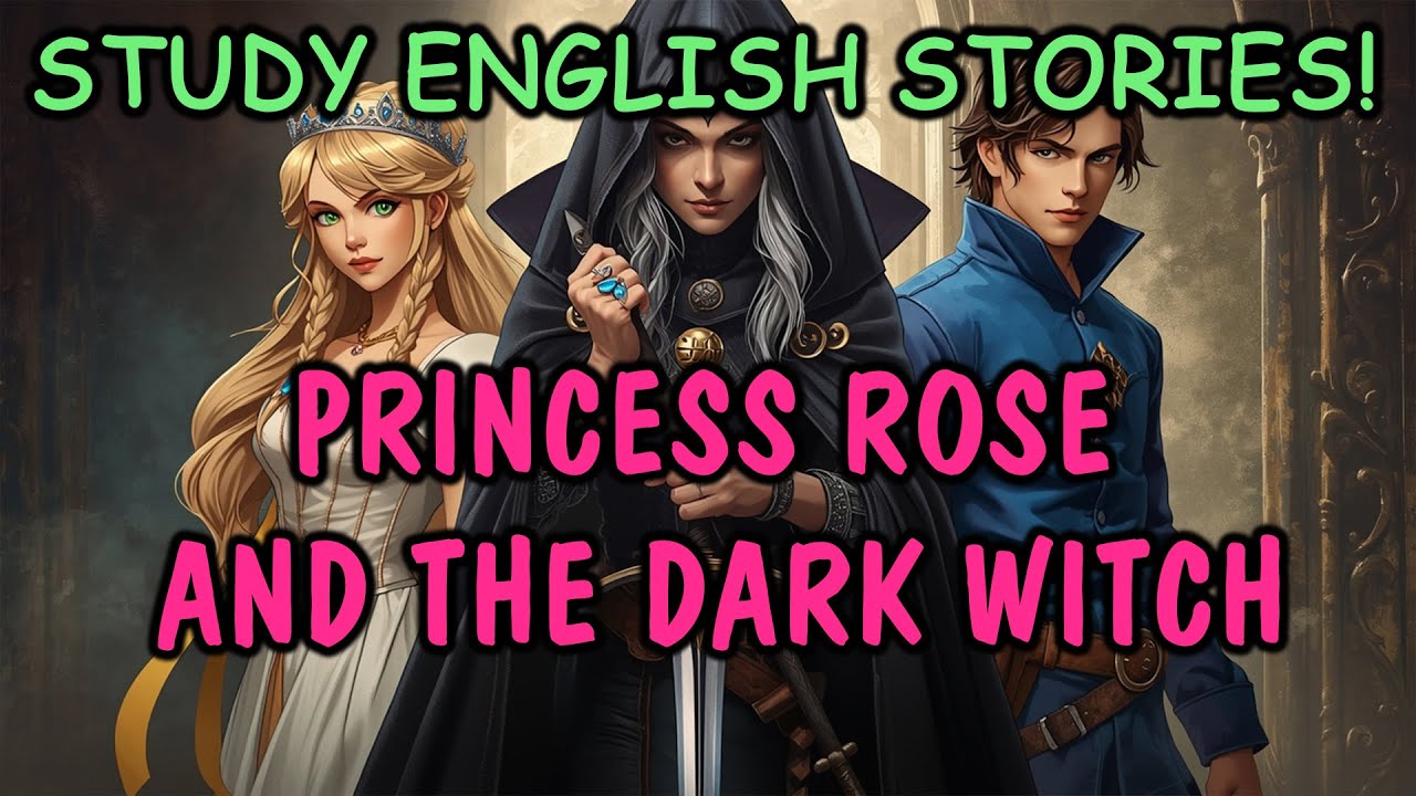 Learn English Through Story: Princess Rose and the Dark Witch #StudyEnglishStories