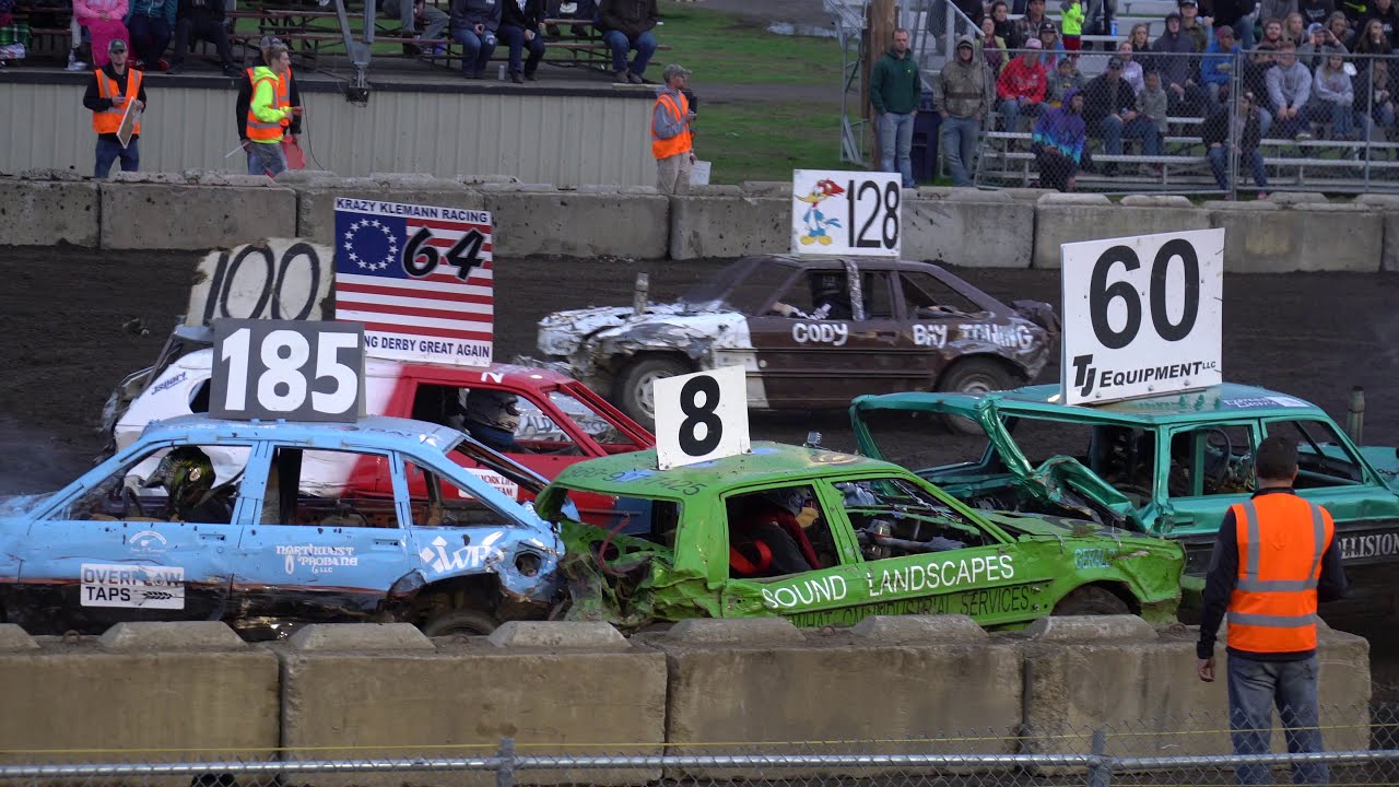 Demolition Derby Fall 2018 Lynden, Washington  | MicBergsma