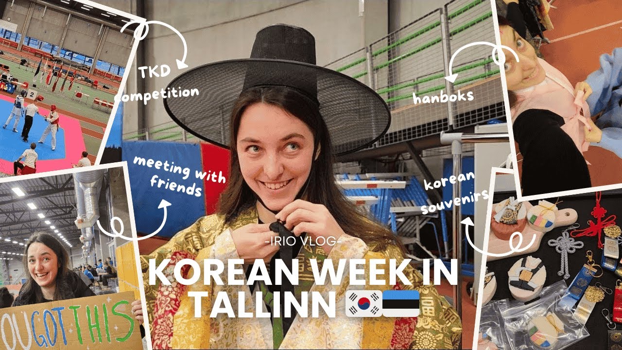 Korean Ambassador’s Cup in Tallinn 🇰🇷 Taekwondo, Hanboks & Photo | Korean Week in Tallinn