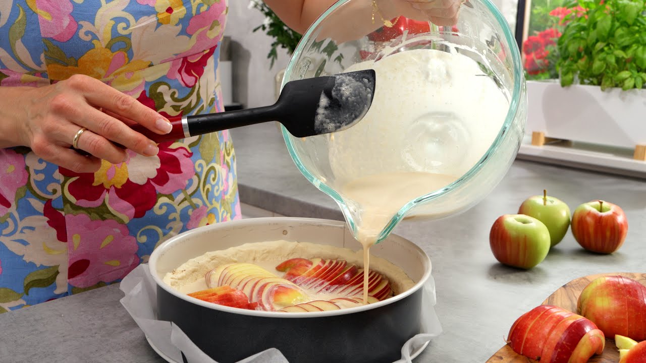 Wenn du nur ein Apfelkuchen-Rezept speicherst, dann dieses.