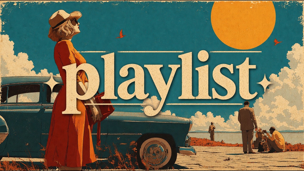 vintage road trip vibes 🌅 soft melodies & nostalgic music