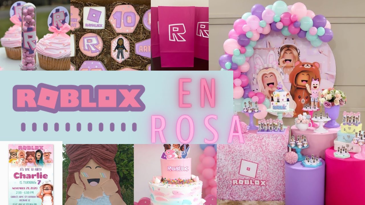 ROBLOX FIESTA PARA NIÑA // IDEAS // DECORACION