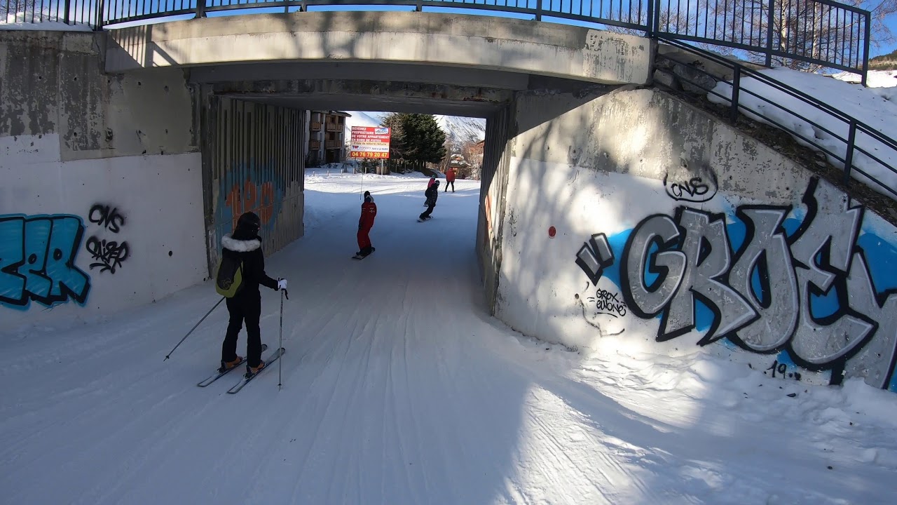 Practicing my Switch - Green - Les Deux Alpes - 07.01.2020