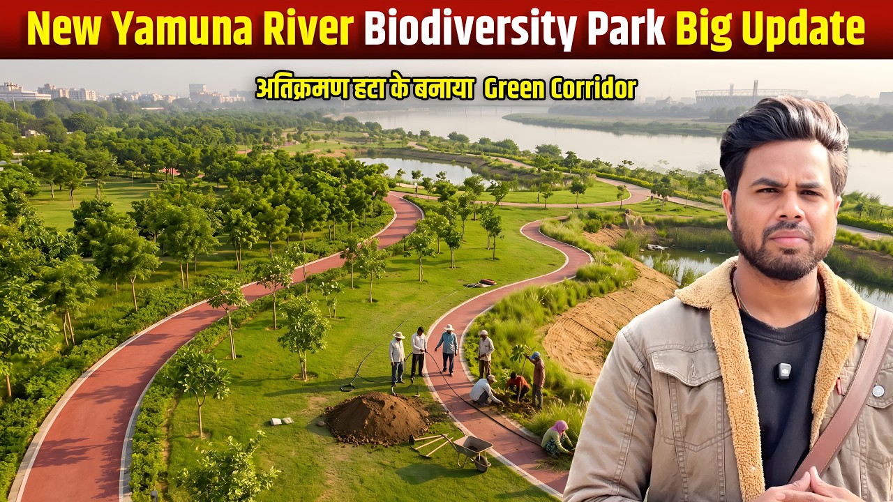 New Yamuna Riverfront | Delhi Amrut Biodiversity Park Latest Update | Massive Transformation
