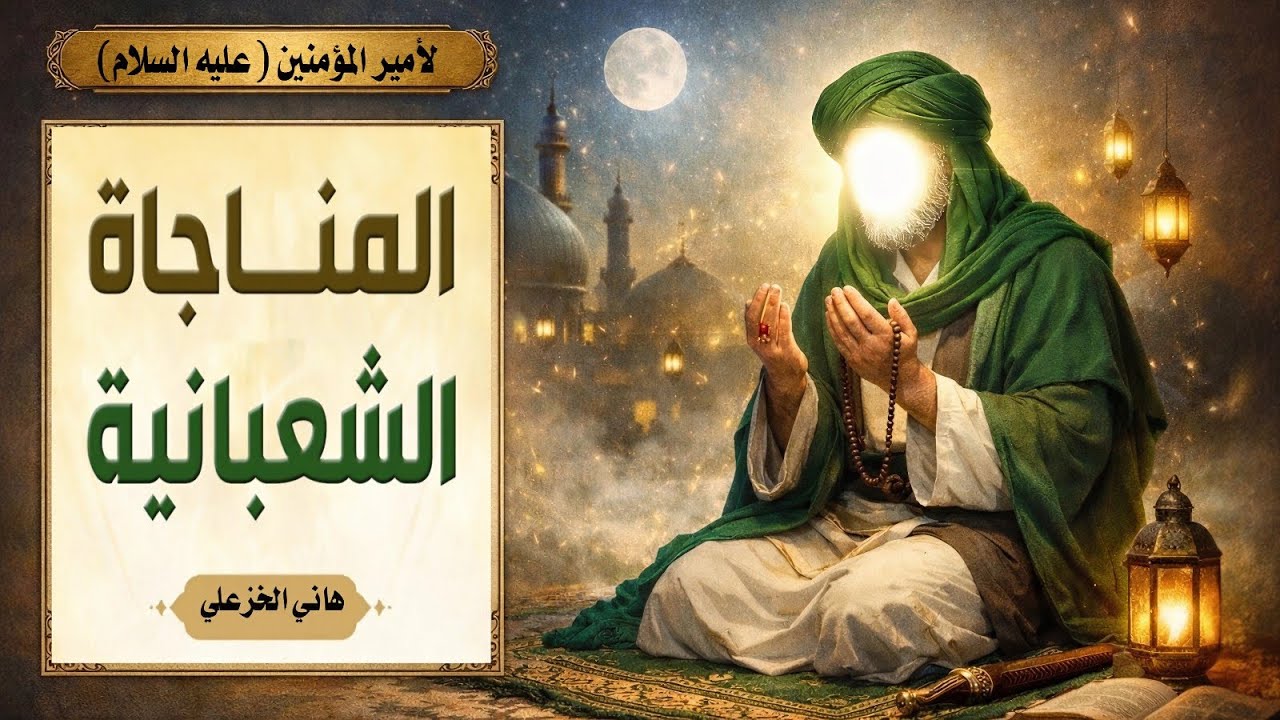 المناجاة الشعبانية لأمير المؤمنين (ع) تُقرأ كل يوم من شعبان | القارئ هاني الخزعلي