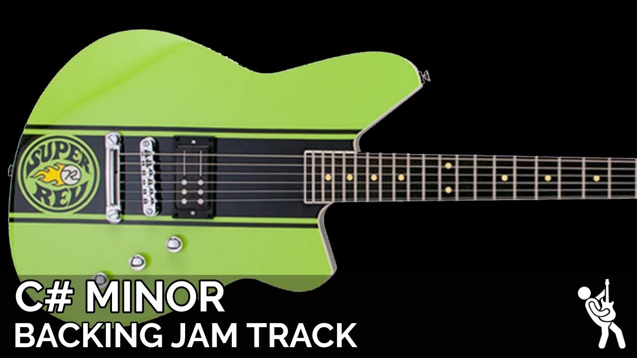blink-182 Inspired Melancholy Pop Punk Guitar Backing Track in C# Minor / E Major | 160 BPM