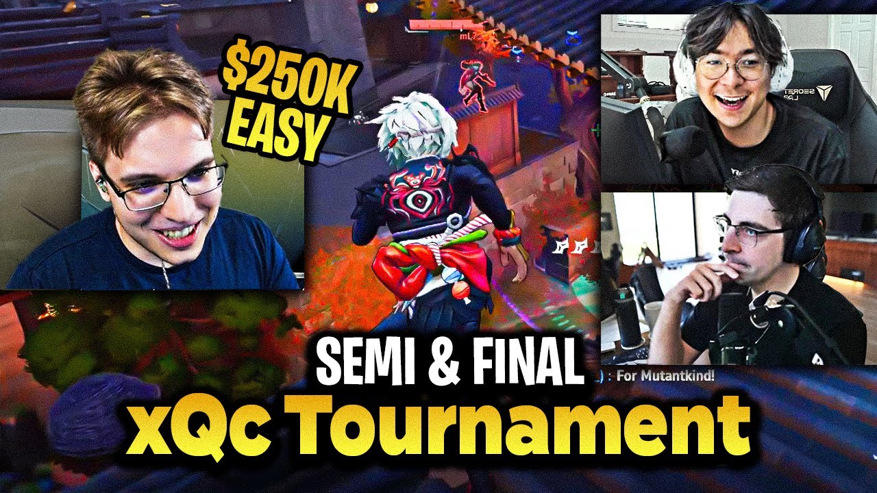 Necros VS TenZ & Shroud - $250K xQc TOURNAMENT - Semi & Final (Necros POV) | Marvel Rivals