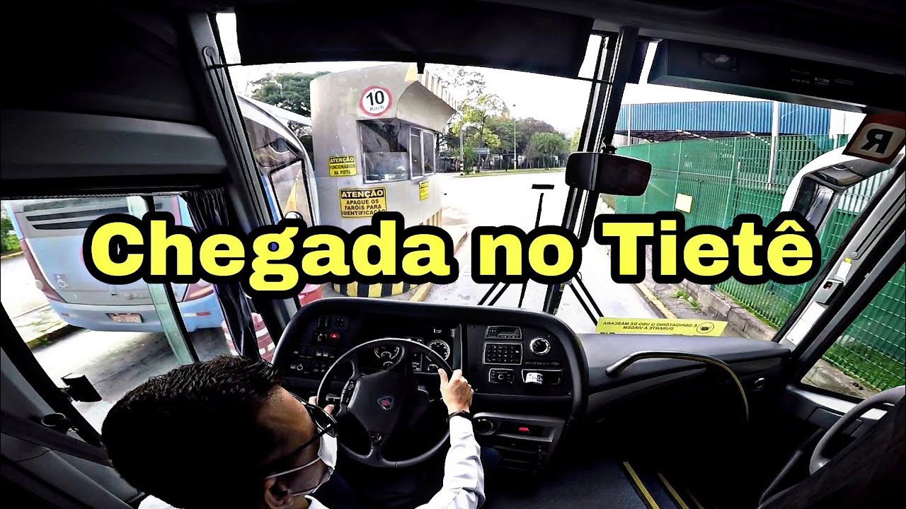 Chegando no Terminal Rodoviário do Tietê