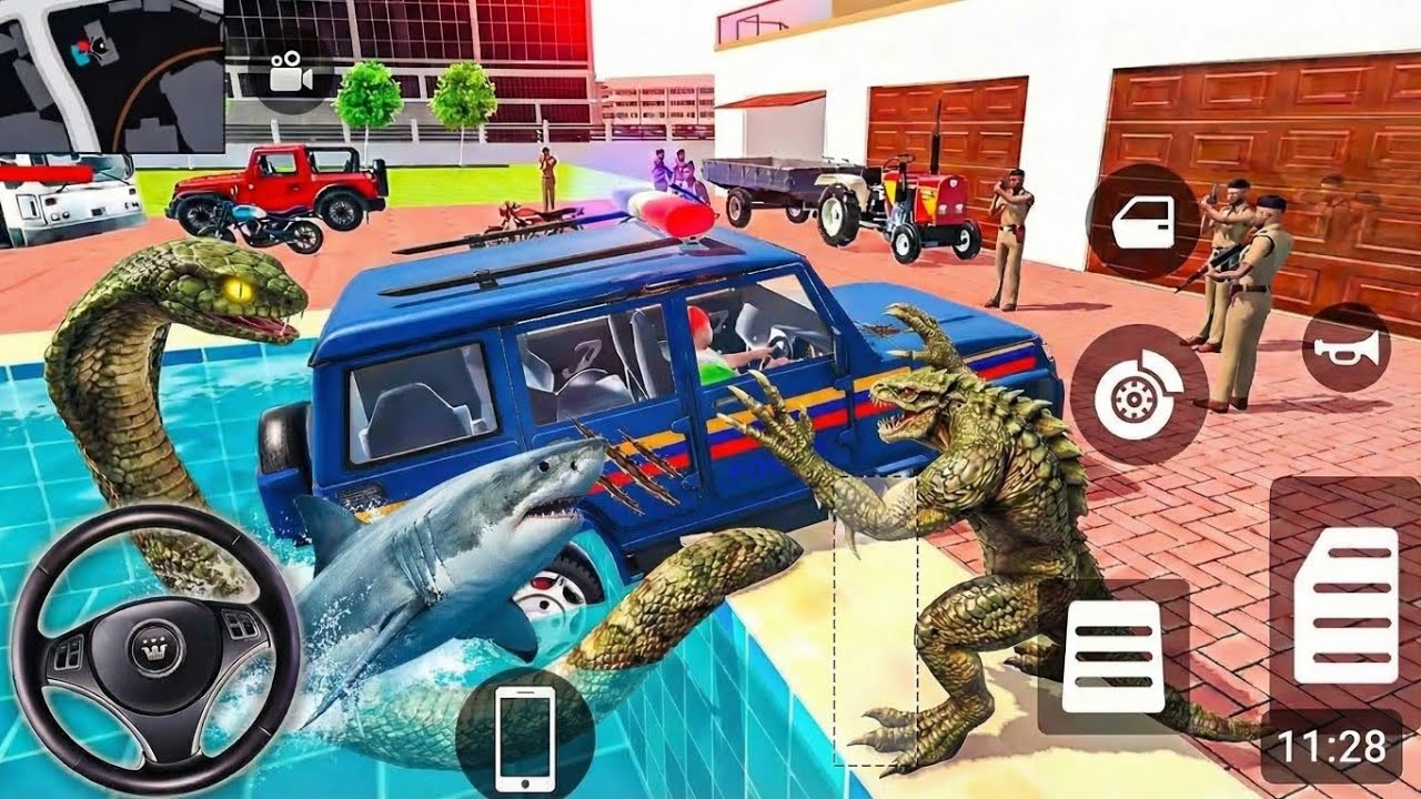 Franklin vs Police Chase in Indian Bike Driving 3D 🚓