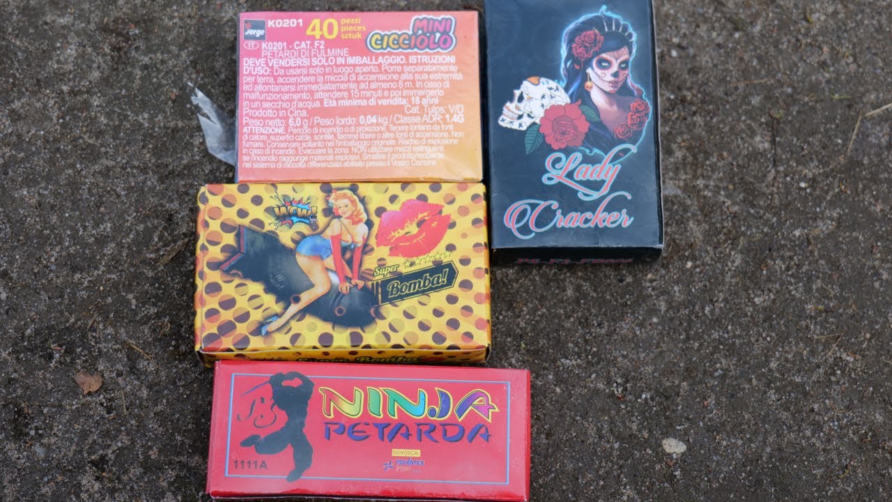 Ninja / Super Bomba / Mini Cicciolo / Lady cracker