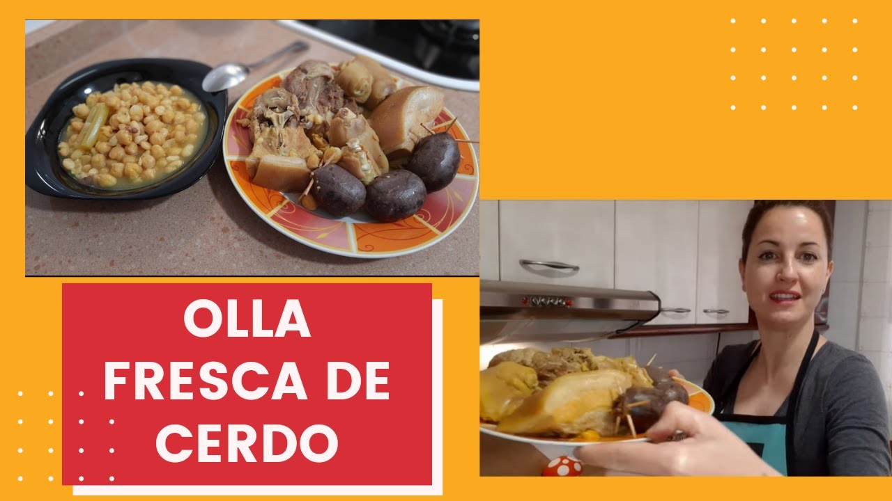 Olla fresca de cerdo murcianica!!